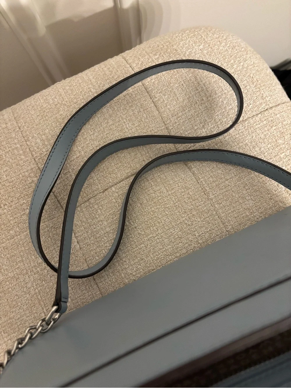 kate spade Slate Blue Leather Bow Crossbody